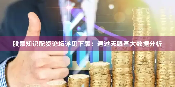 股票知识配资论坛详见下表：通过天眼查大数据分析